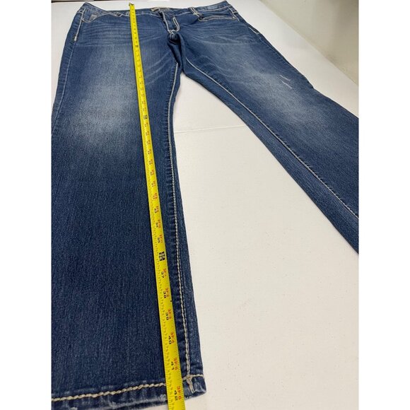 Nine West Vintage America Jeans Womens 14/32 Blue Stretch Denim - Picture 11 of 15